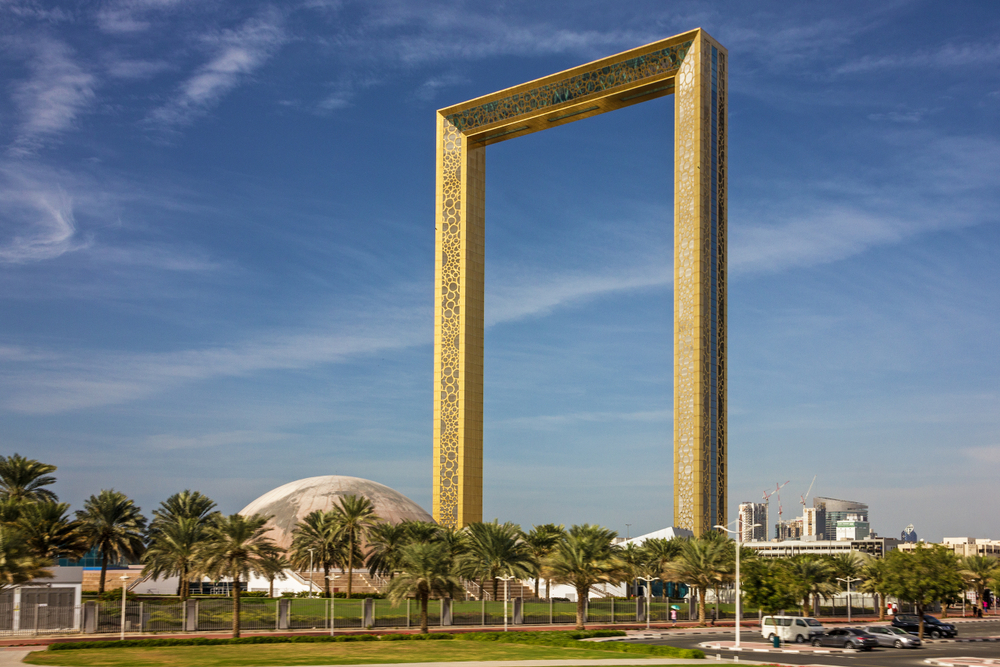 Dubai,Frame,Ñ?ontemporary,Building,Architecture,,Uae